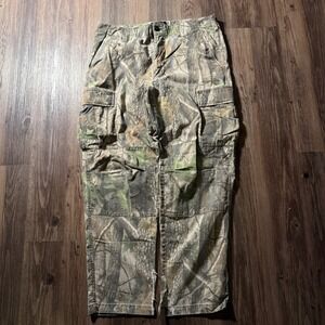 RedHead Camo Cargo Pants Mens LT Hunting Outdoor Camouflage Cotton‎ Blend